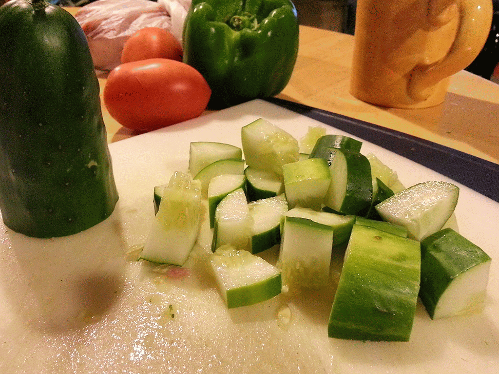 DeepFried Smoked Kielbasa Salad!!