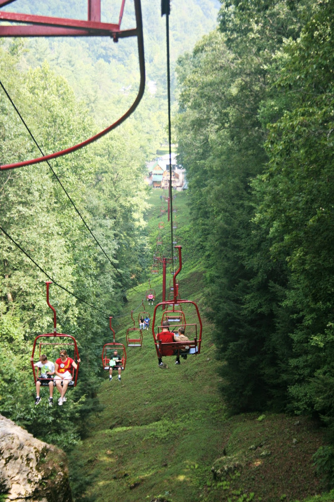 Two Bears Farm and the Three Cubs The Skylift at Natural Bridge State Park in Kentucky