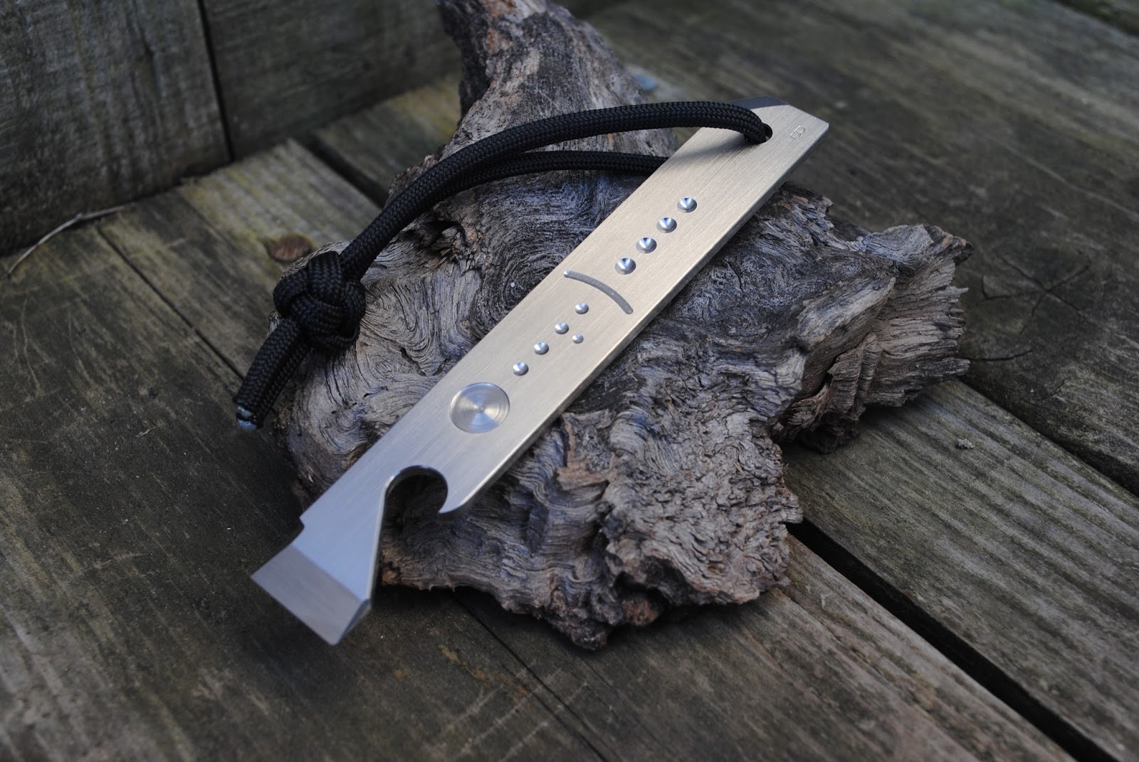 Brian Coffey / Metalsmith Custom Order for EDC Pry Bar in Ti