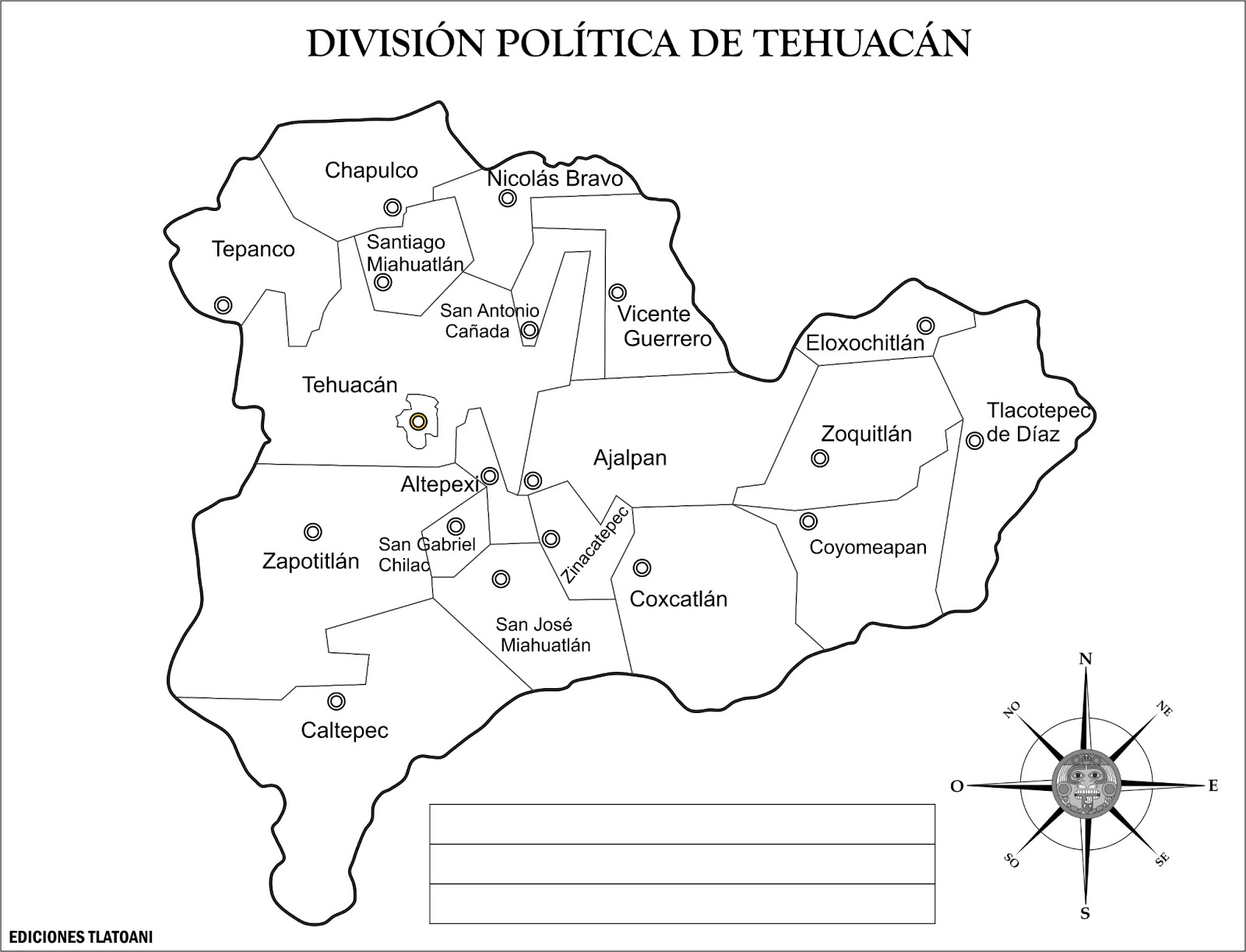 MAPAS DE TEHUACÁN