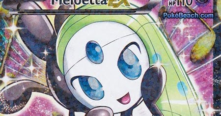 Pokémon TCG Meloetta-EX Legendary Treasures RC25/RC25 Full Art