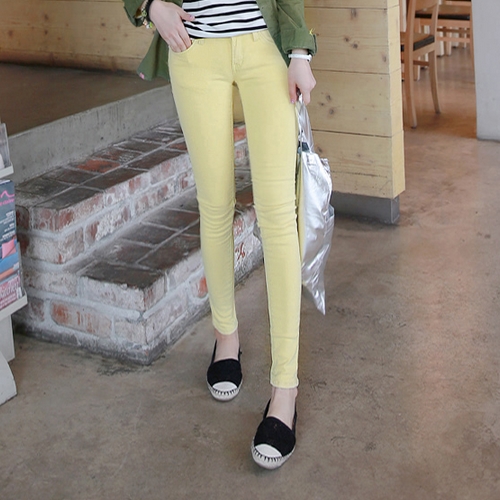 [Miamasvin] Pastel Skinny Jeans KSTYLICK Latest Korean Fashion K