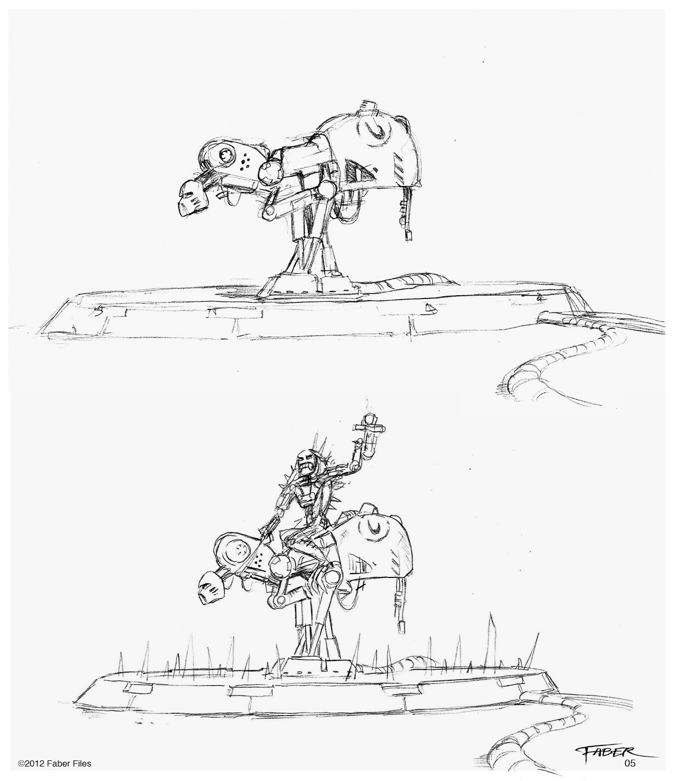 Bionicle Concept Arts - Página 4 Christian+Faber+Files_Piraka+bullride