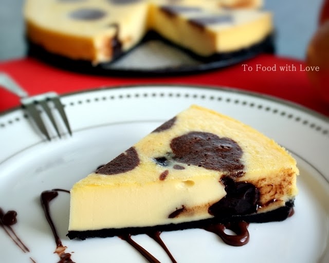 To Food with Love Hokkaido Cheesecake (Farm Design Choco Moo Cheesecake)