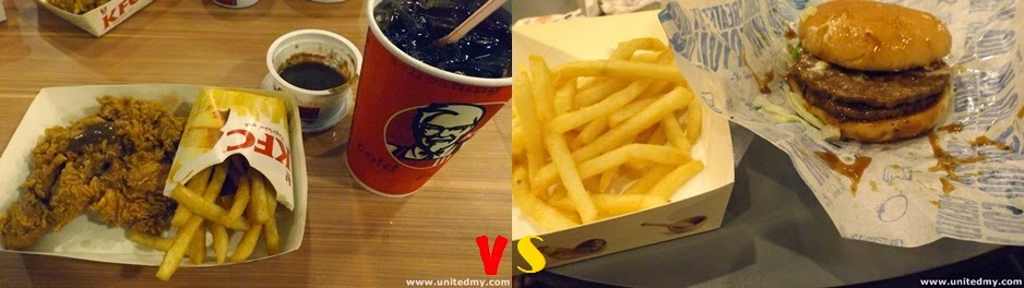KFC french fries vs McDonald's french fries