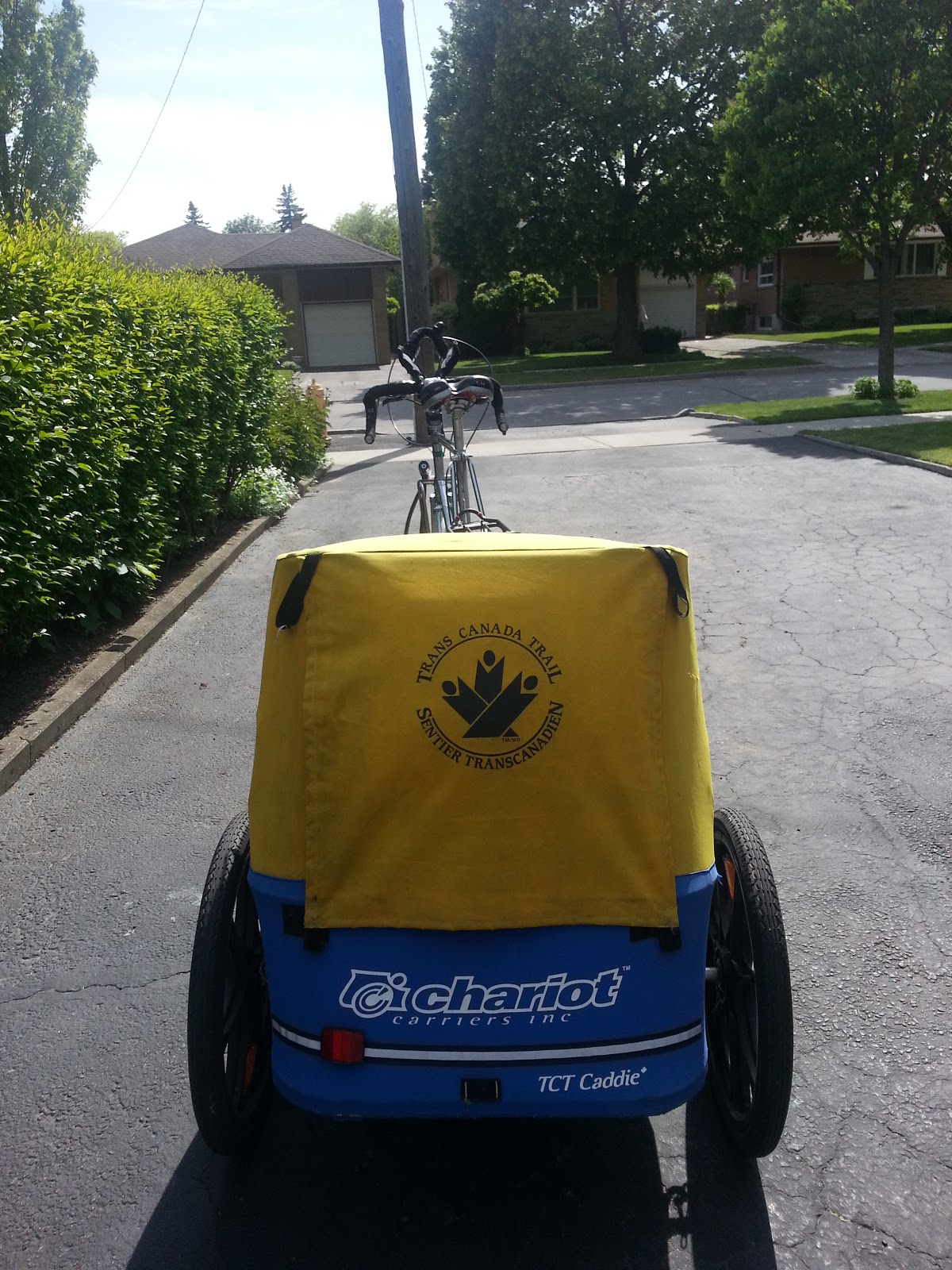 Ride the Stigma Chariot Bike Hitch Project