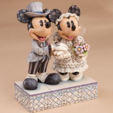 Disneyland Wedding Dreams Mickey And Minnie Cake Toppers