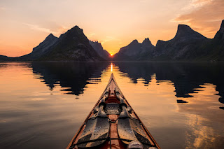 Midnight Sun In Kjerkfjorden - The Zen Of Kayaking: I Photograph The Fjords Of Norway From The Kayak Seat Midnight Sun In Kjerkfjorden - The Zen Of Kayaking: I Photograph The Fjords Of Norway From The Kayak Seat