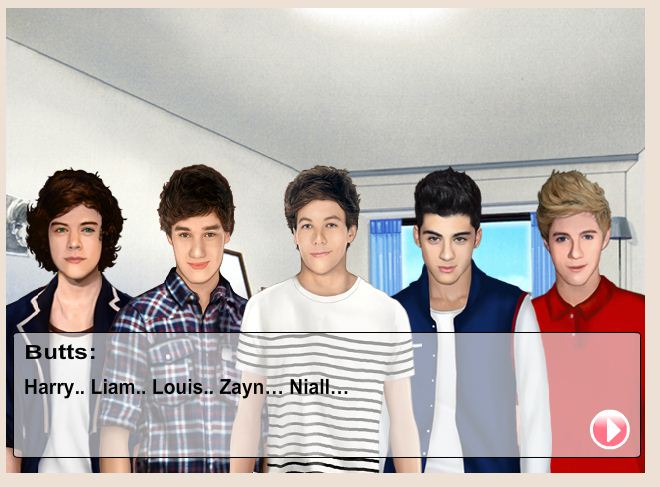 One Direction Dating Sim Game Cheats.