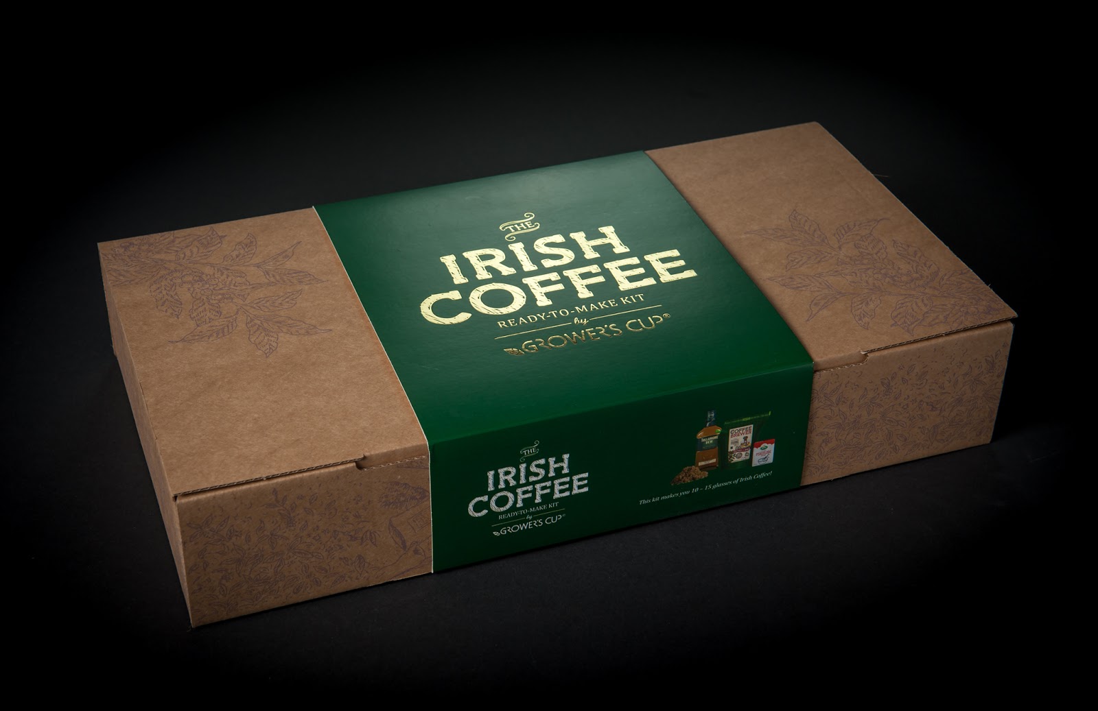 The Irish Coffee Readytomake kit on Packaging of the World