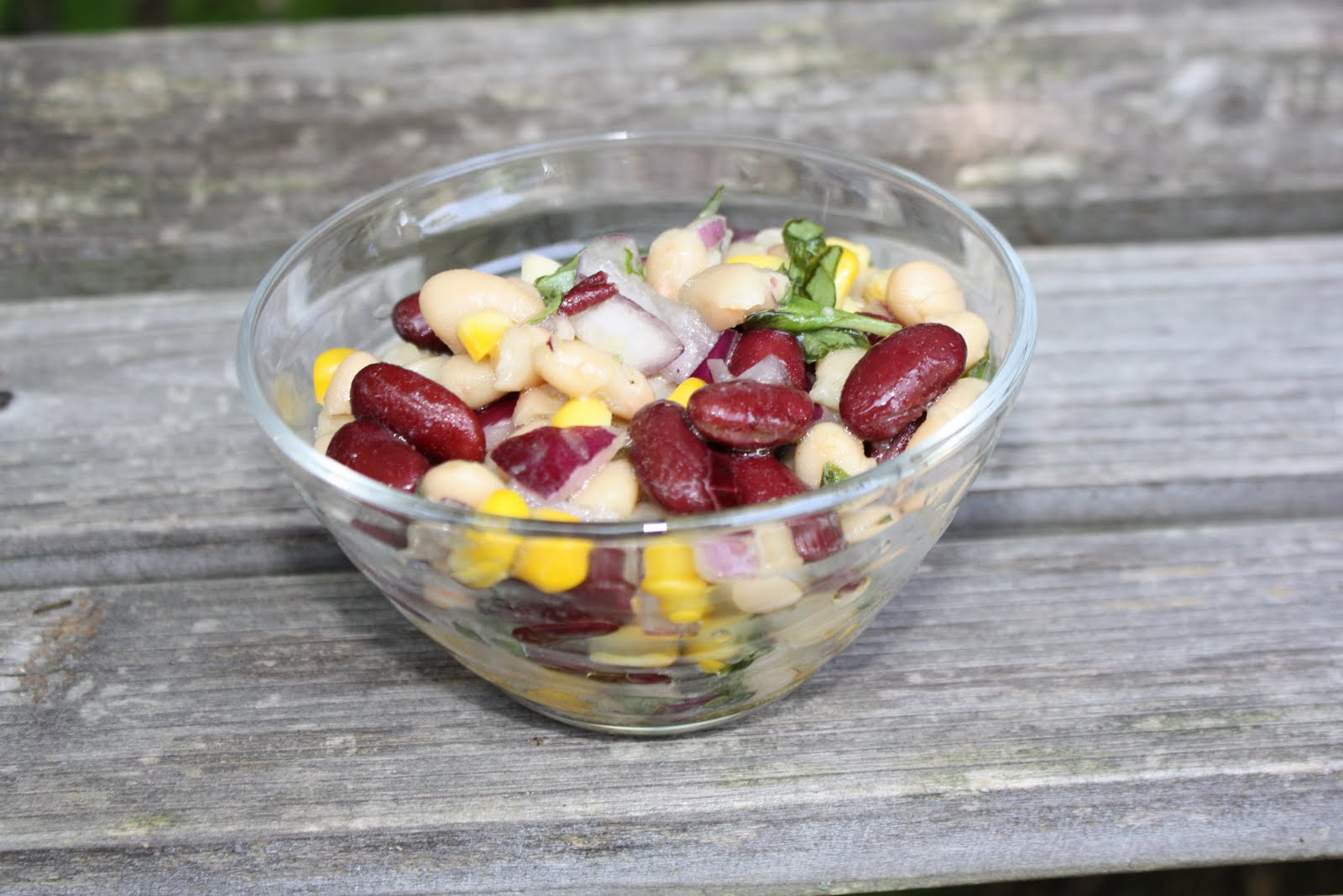 Chow and Chatter Bean and Corn Salad