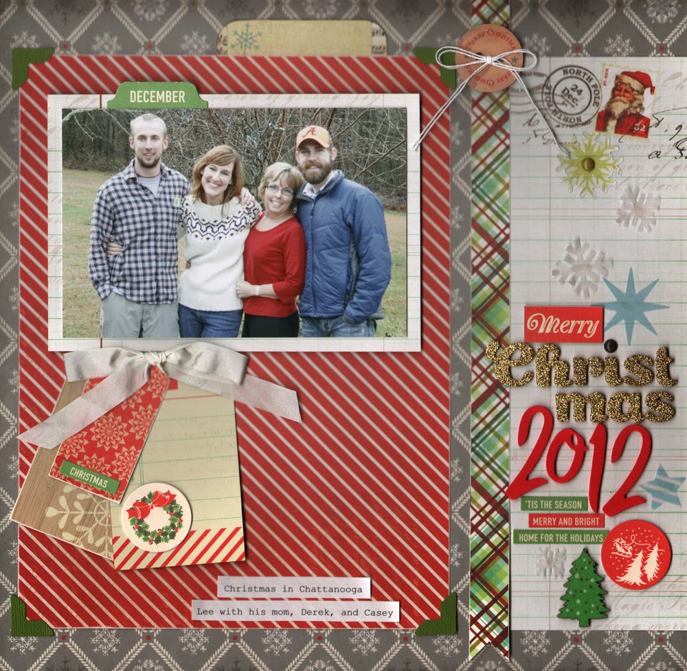 Layouts and Projects Scrapping Christmas!