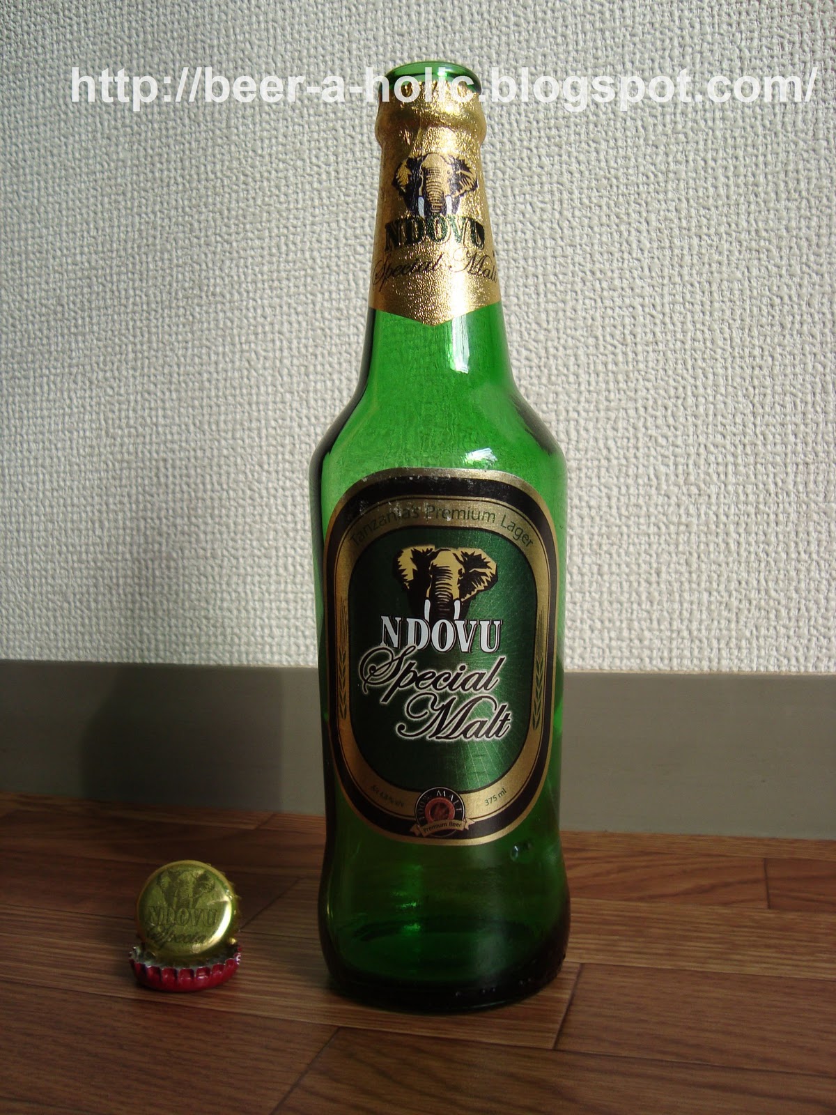 BEERAHOLIC Ndovu Special Malt from Tanzania