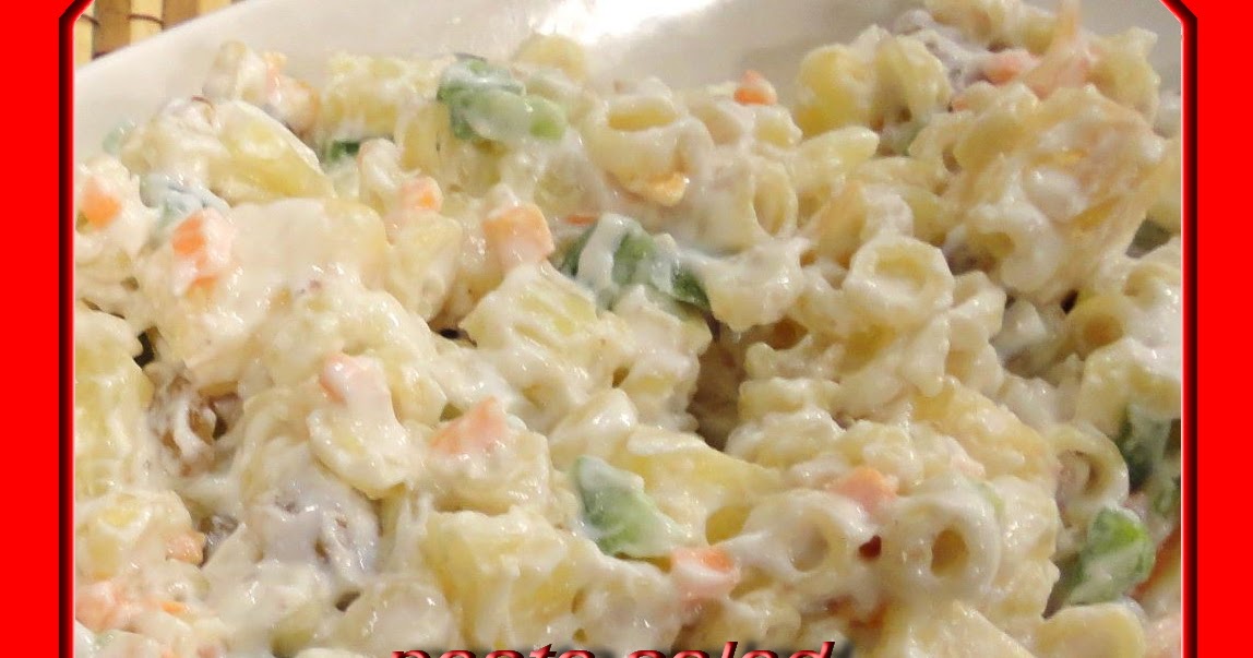 Creamy Pasta Salad Home cooking