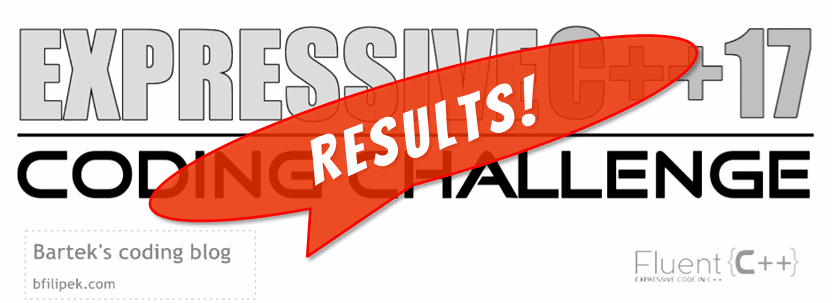 Expressive C++17 challenge Results