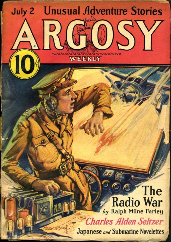 Saved From The Paper Drive Argosy covers by Robert A. Graef