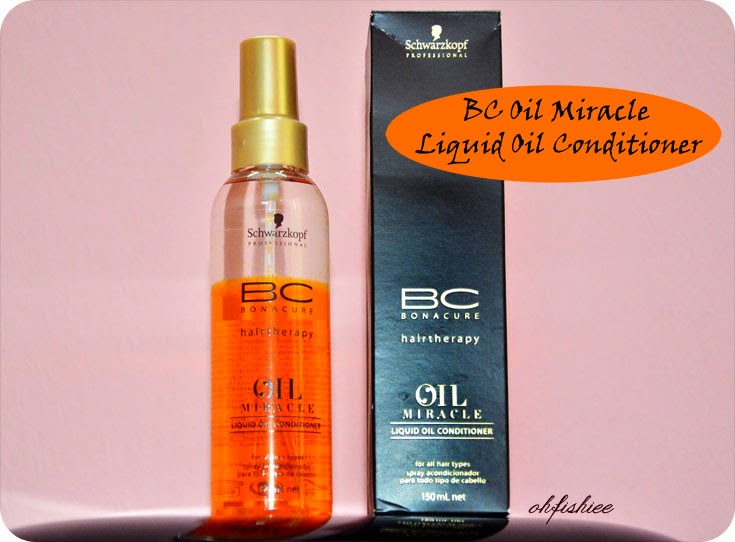 oh{FISH}iee Review Schwarzkopf BC Hair Therapy Series