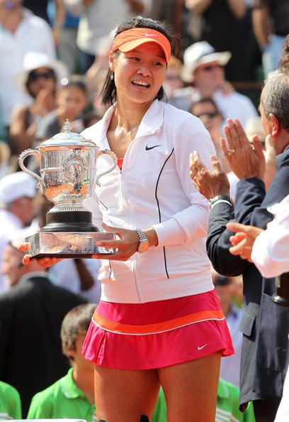 Winner of French open 2011 Chinese Tennis Player Li Na