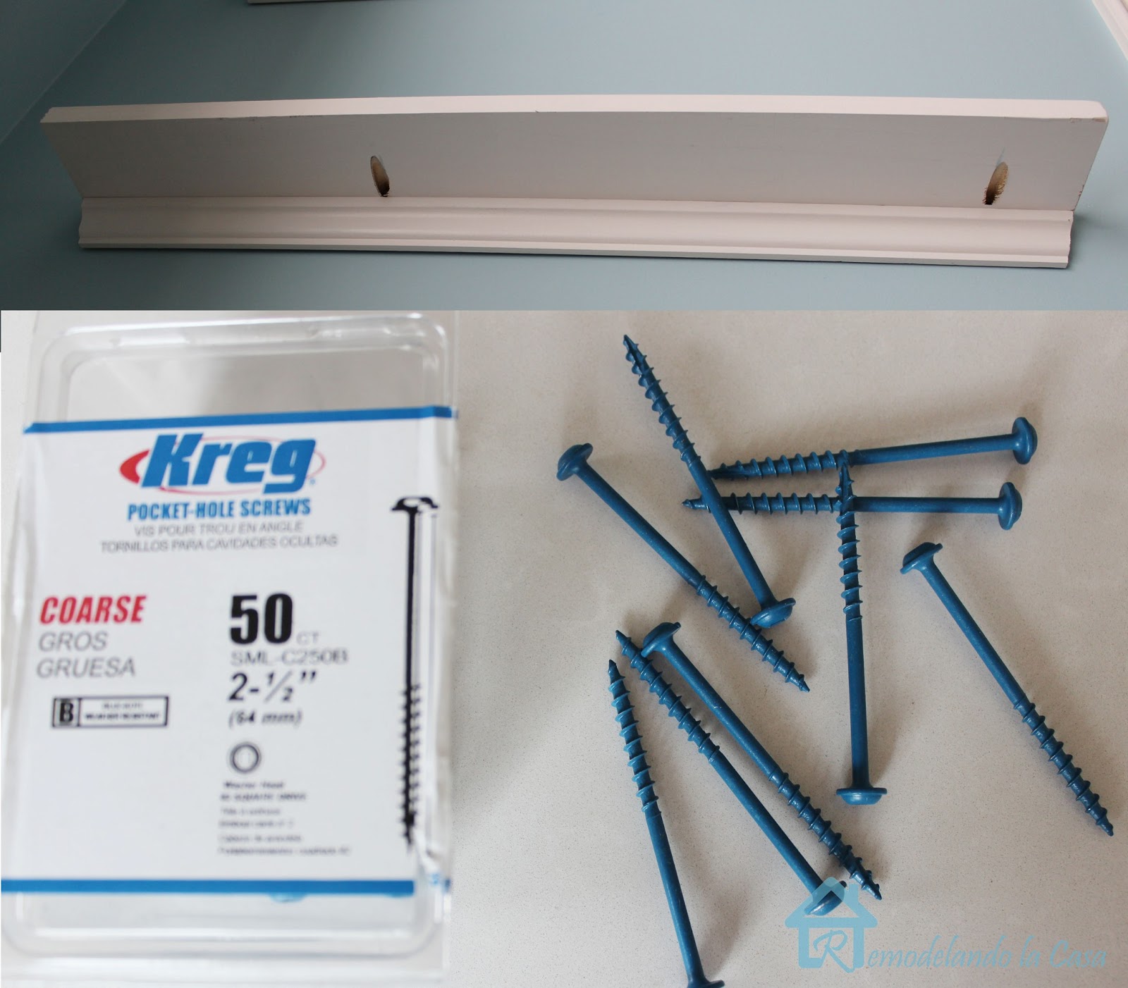 Shallow Open Shelves in Dining Room Remodelando la Casa