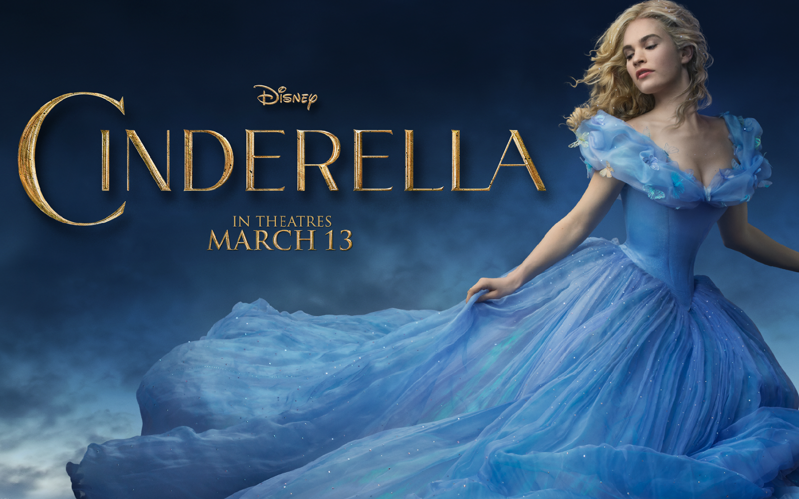 CINDERELLA 2015 MOVIE WALLPAPER HD Gambar Film Cinderella 2015