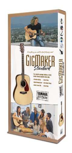 Yamaha Gigmaker Standard Acoustic Guitar Pack, Natural