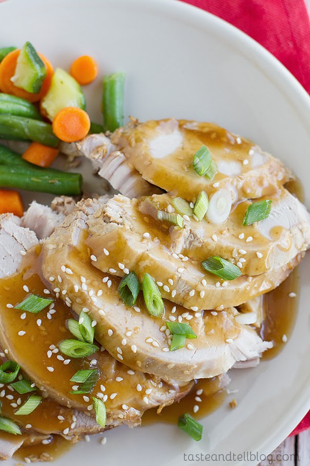Slow Cooker Sesame Pork from Taste and Tell Slow Cooker or Pressure
