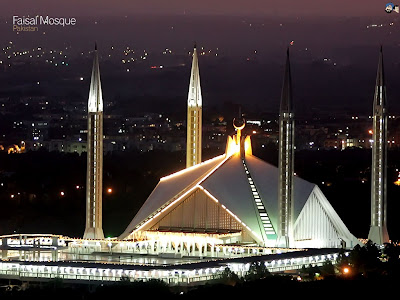 Mosque faisal shah pakistan islamabad interior Faisal Mosque Wallpapers ~ All About Pakistan