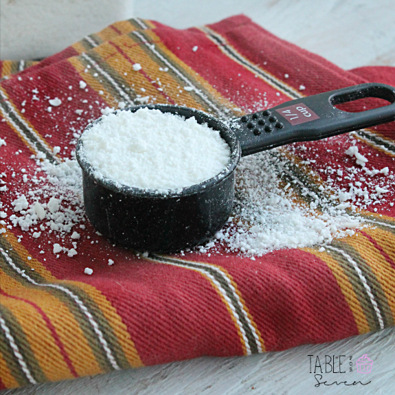 Homemade Laundry Detergent • Table for Seven