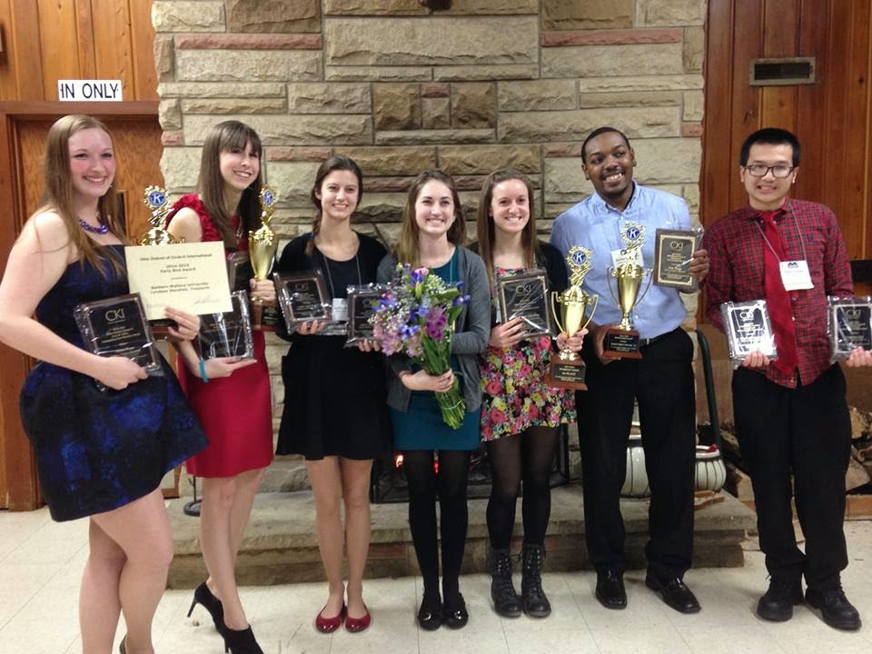 Baldwin Wallace University BW Circle K Wins Best Club in Ohio at State