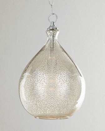 Seahorse & Stripes: Modern Glass Kitchen Island Pendants