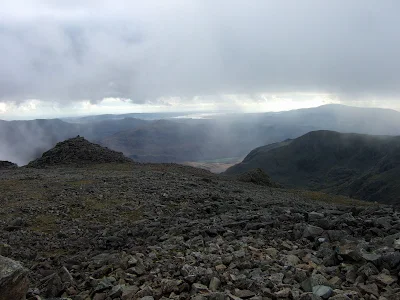 The summit of Scafell Pike