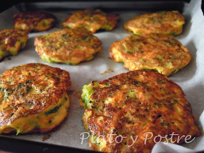 Tortitas de Brocoli y Zanahoria