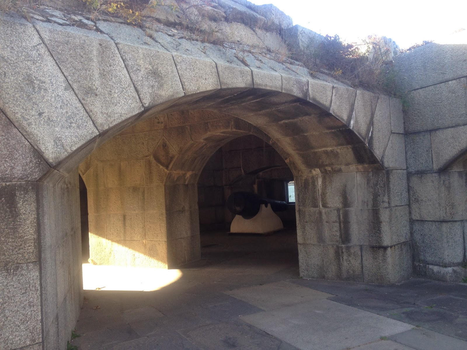 travels Fort Totten Water Battery, Willets Point, Queens, New York