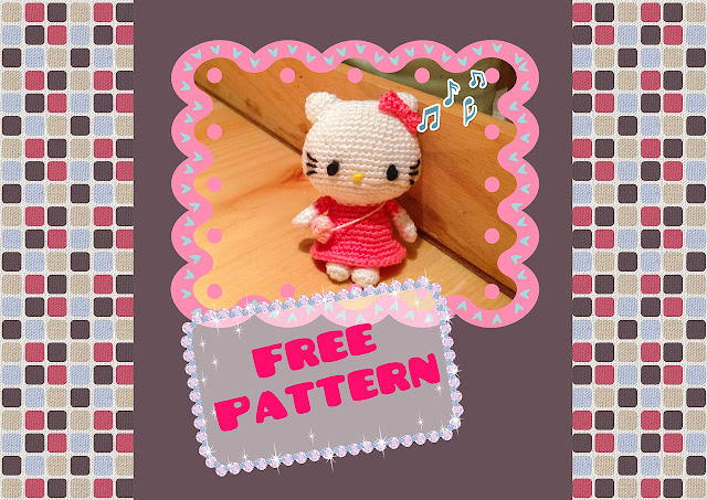 free hello kitty amigurumi crochet pattern