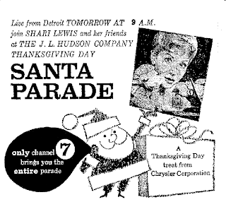 Shari Lewis hosts a parade, 1959