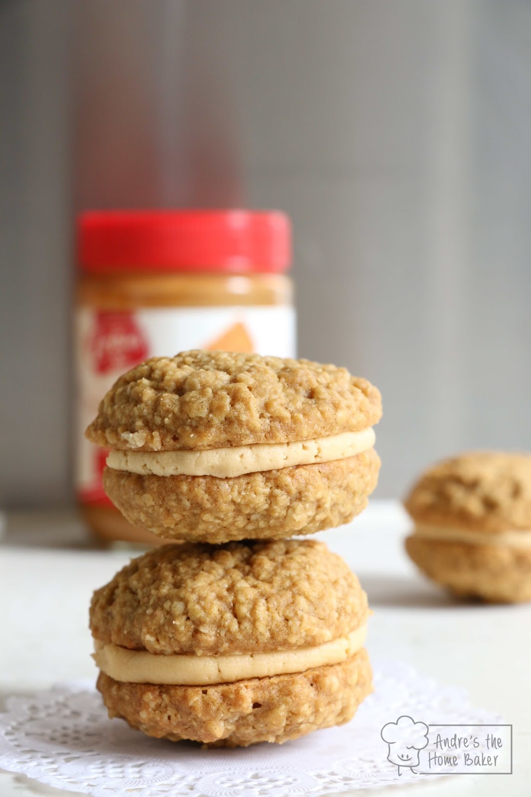 ♥ Biscoff Oatmeal Cookie Sandwiches ♥ Andre's the Home Baker
