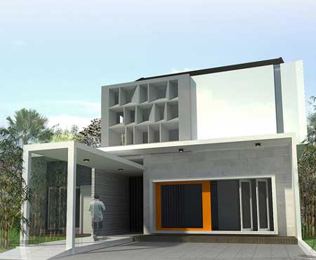 desain rumah minimalis lantai dua terbaru 2013 - desain