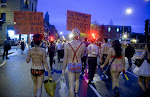 Montreal al desnudo, los estudiantes salen a la calle en pelotas!