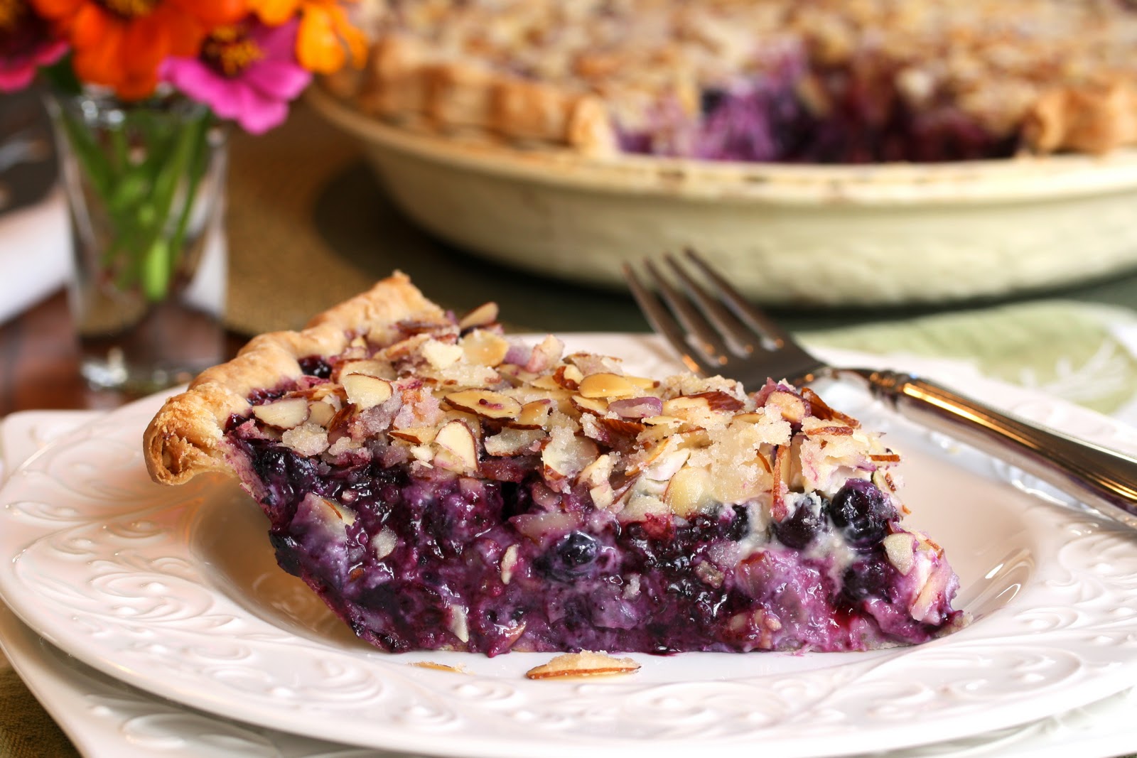 No. 40 Blueberry Goat Cheese Pie Saving Room for Dessert