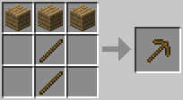 Minecraft: crafting