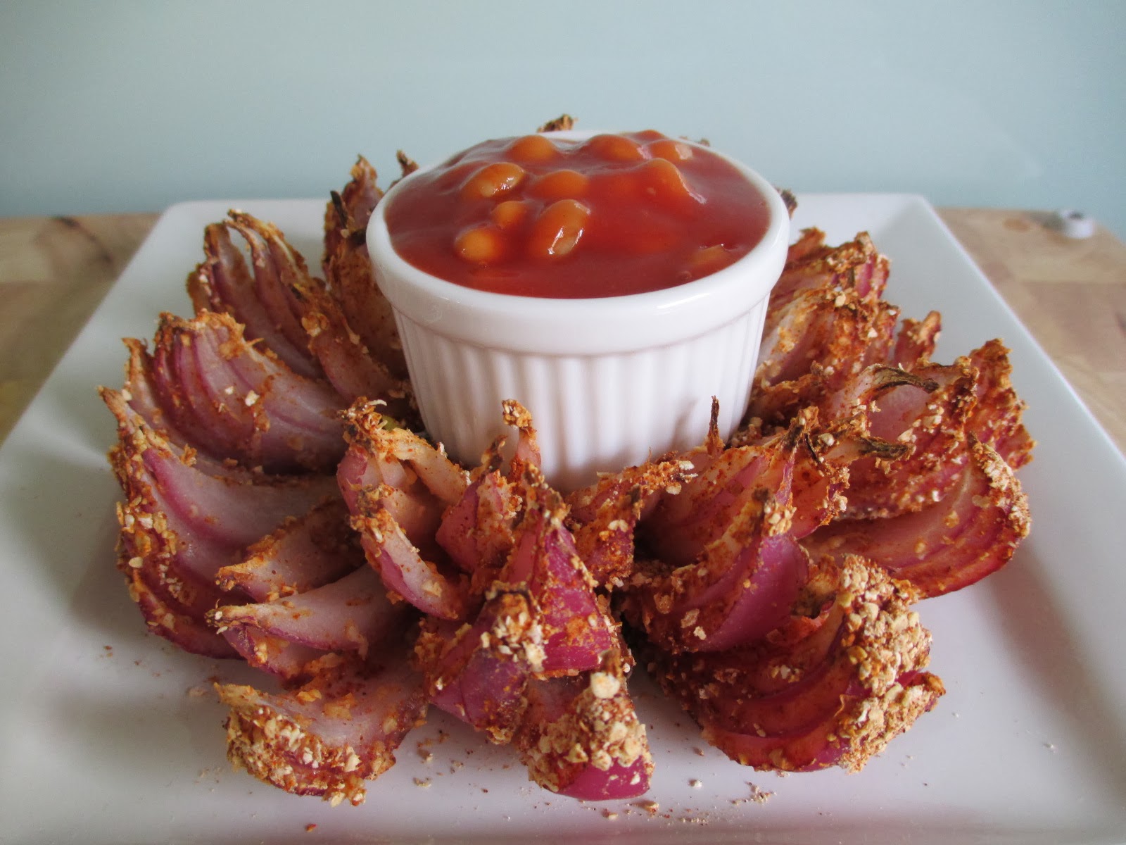 Stacie Michelle Onion Blossom & Baked Beans