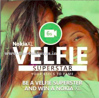 Free Recharge If You Retweet NokiaXL VELFIE SUPERSTAR Contest !