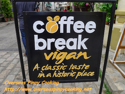 Coffee Break Vigan, A classic Taste in a Historic Place