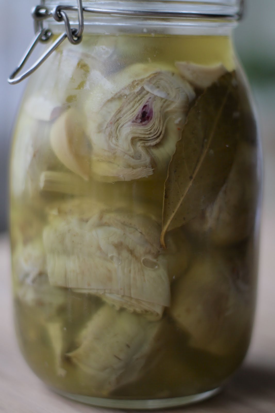 The Unemployable Chef Confit Artichokes