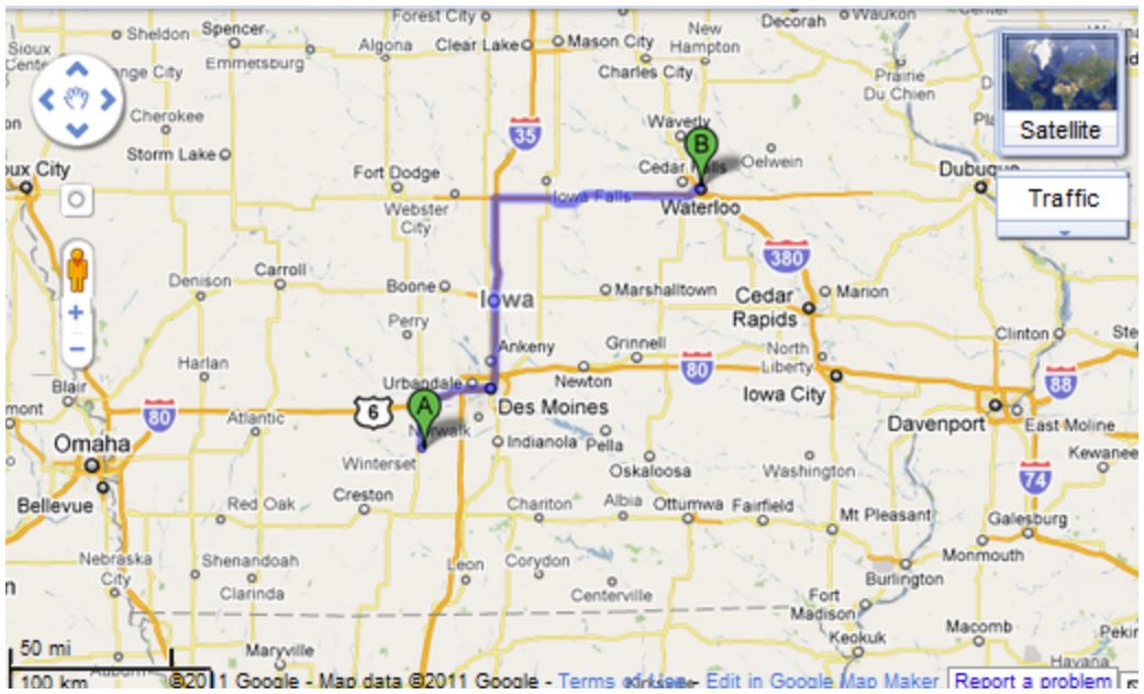 Where Is Winterset Iowa On Iowa Map United States Map