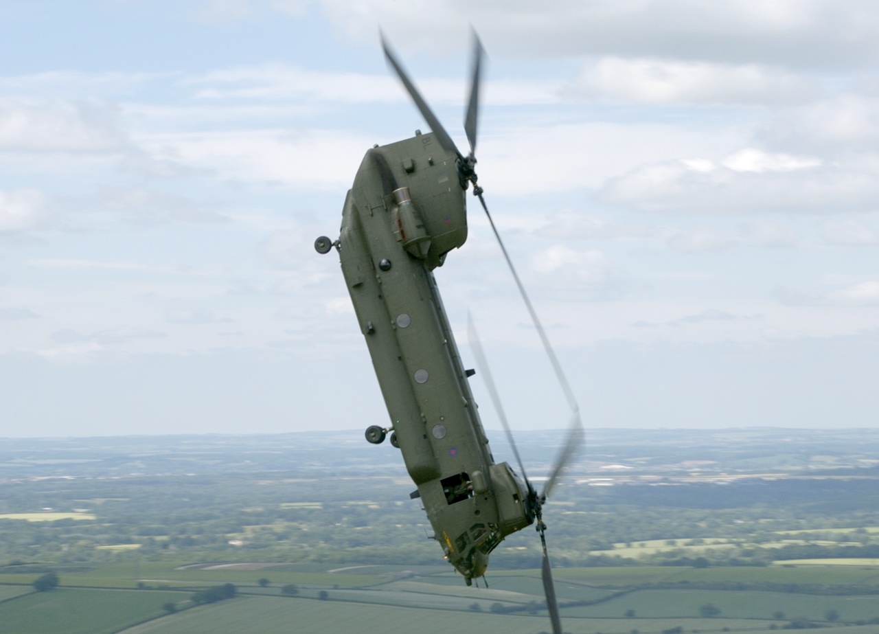 Chinook Support Helicopter RAF forcesmilitary