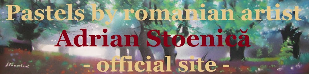 Pastels by romanian artist Adrian Stoenică - official site