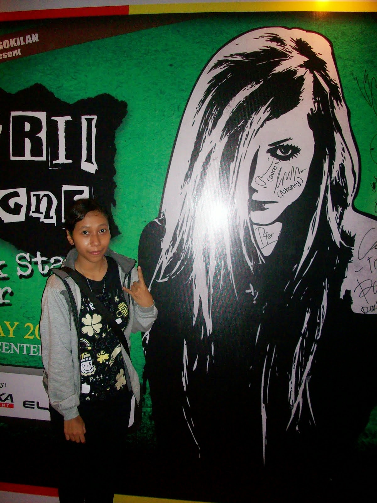 Me with Avril ;D