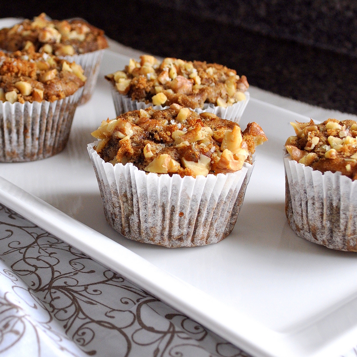 BREANNA'S RECIPE BOX Banana Buckwheat Chocolate Chip Muffins