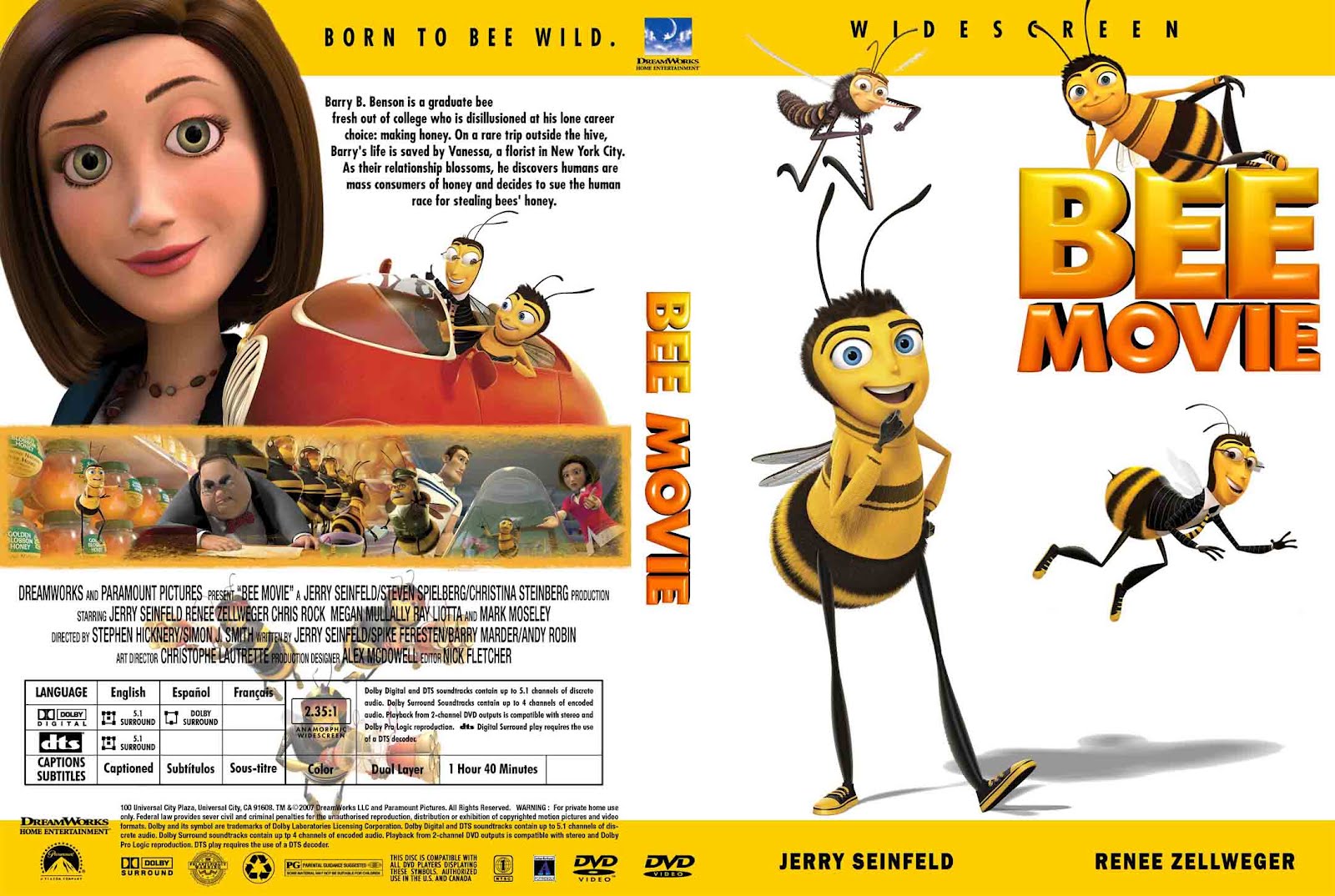 Crows Zero II Photos : Bee Movie DVD Cover.
